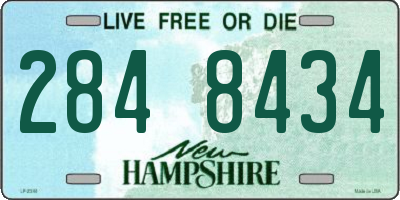 NH license plate 2848434