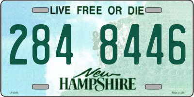 NH license plate 2848446