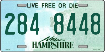 NH license plate 2848448