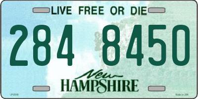 NH license plate 2848450