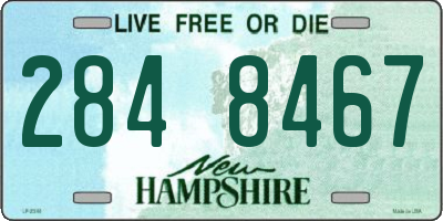 NH license plate 2848467