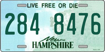 NH license plate 2848476