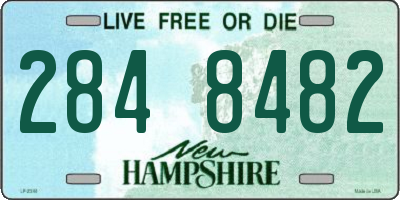 NH license plate 2848482