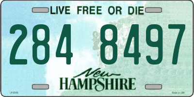 NH license plate 2848497