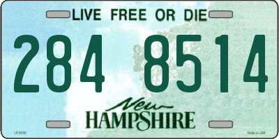 NH license plate 2848514