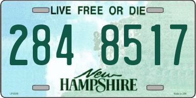 NH license plate 2848517