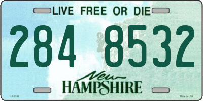 NH license plate 2848532