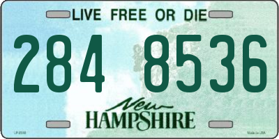 NH license plate 2848536