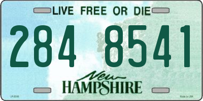 NH license plate 2848541