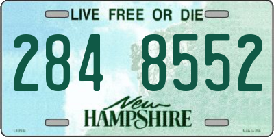 NH license plate 2848552