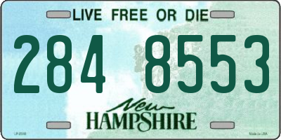 NH license plate 2848553