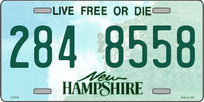 NH license plate 2848558