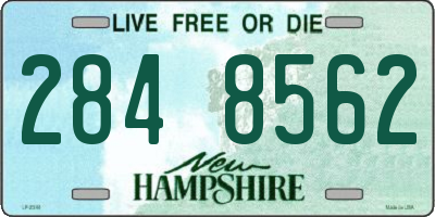 NH license plate 2848562