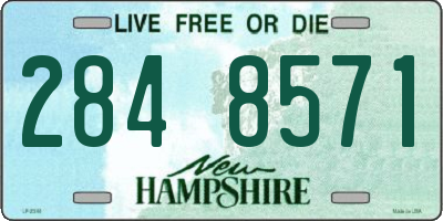 NH license plate 2848571