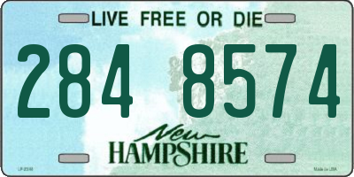 NH license plate 2848574