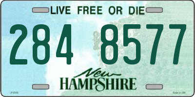 NH license plate 2848577