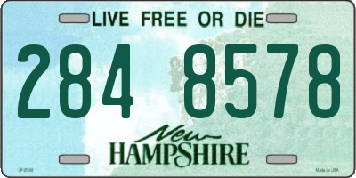 NH license plate 2848578