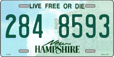 NH license plate 2848593