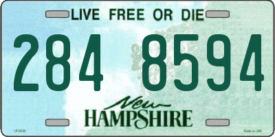 NH license plate 2848594