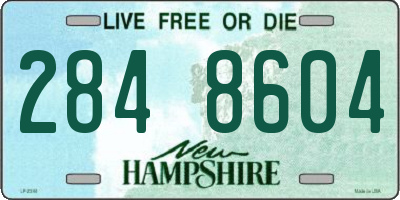 NH license plate 2848604