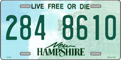 NH license plate 2848610