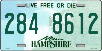NH license plate 2848612