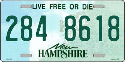 NH license plate 2848618