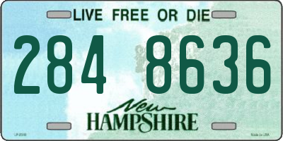 NH license plate 2848636