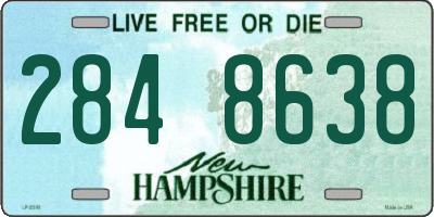 NH license plate 2848638