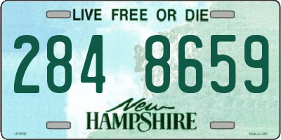 NH license plate 2848659