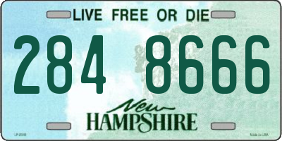 NH license plate 2848666
