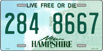 NH license plate 2848667