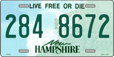 NH license plate 2848672
