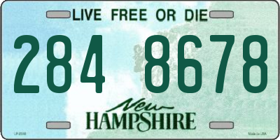 NH license plate 2848678