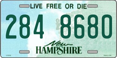NH license plate 2848680