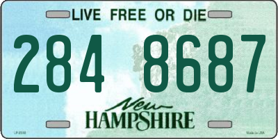 NH license plate 2848687