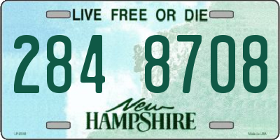 NH license plate 2848708