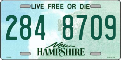 NH license plate 2848709