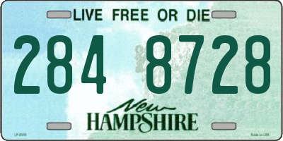 NH license plate 2848728