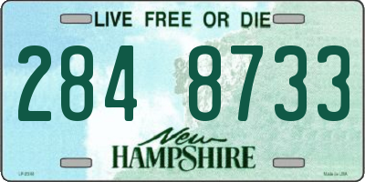 NH license plate 2848733