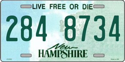 NH license plate 2848734