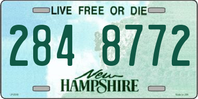 NH license plate 2848772