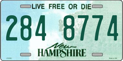 NH license plate 2848774