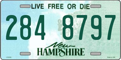 NH license plate 2848797