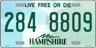 NH license plate 2848809
