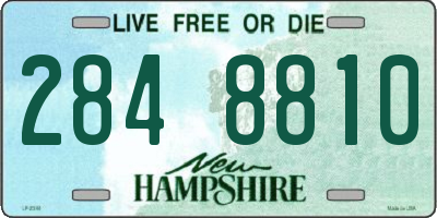 NH license plate 2848810