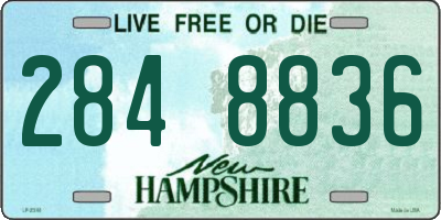 NH license plate 2848836