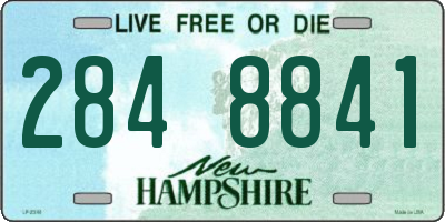 NH license plate 2848841