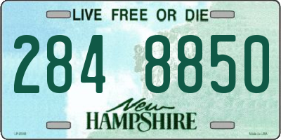 NH license plate 2848850