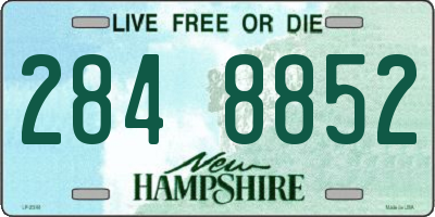 NH license plate 2848852